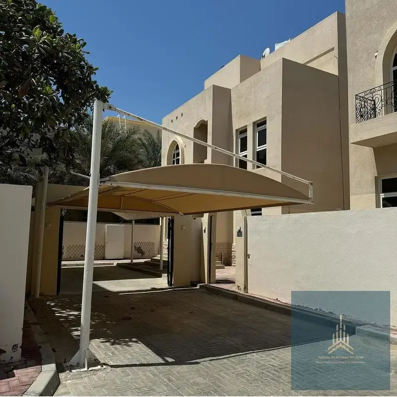 Luxurious 6-Bedroom Villa for Rent with Majlis & Garage | Prime Location Near Airport & Masdar City