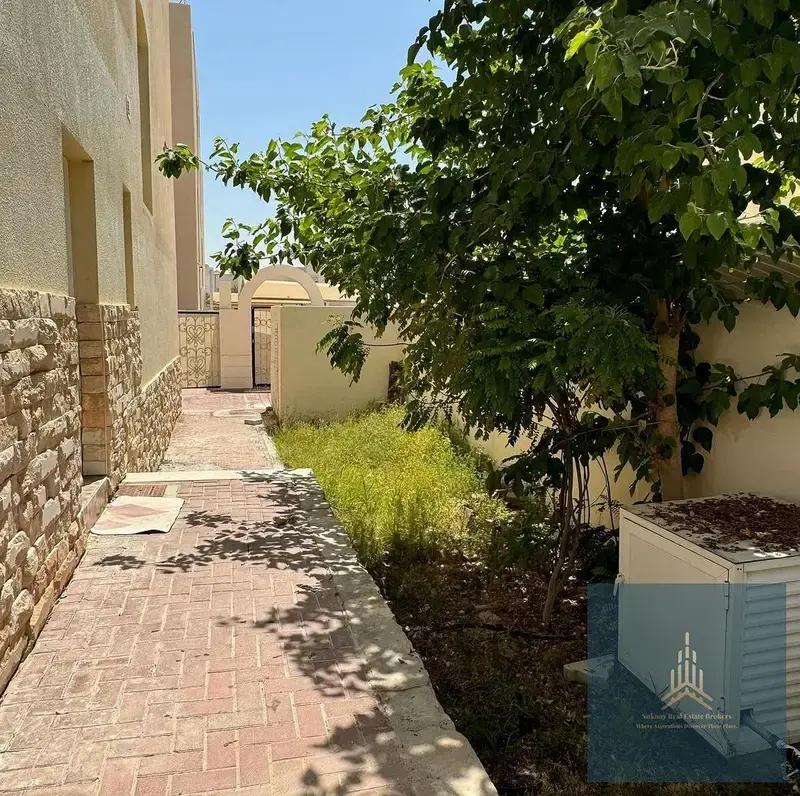 Luxurious 6-Bedroom Villa for Rent with Majlis & Garage | Prime Location Near Airport & Masdar City
