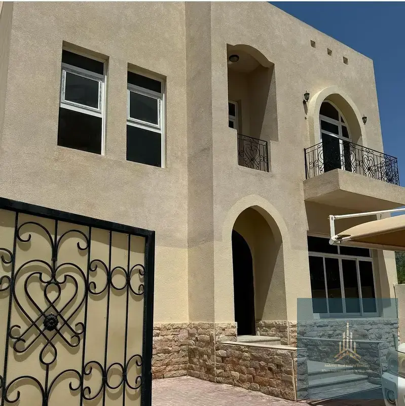 Luxurious 6-Bedroom Villa for Rent with Majlis & Garage | Prime Location Near Airport & Masdar City