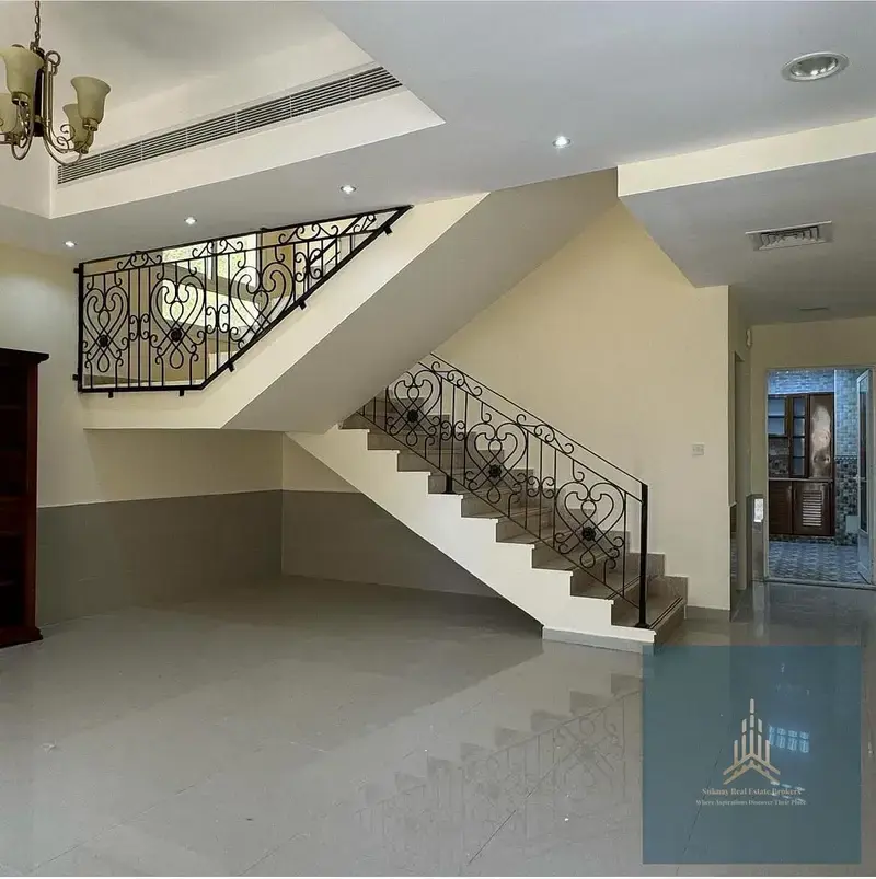 Luxurious 6-Bedroom Villa for Rent with Majlis & Garage | Prime Location Near Airport & Masdar City