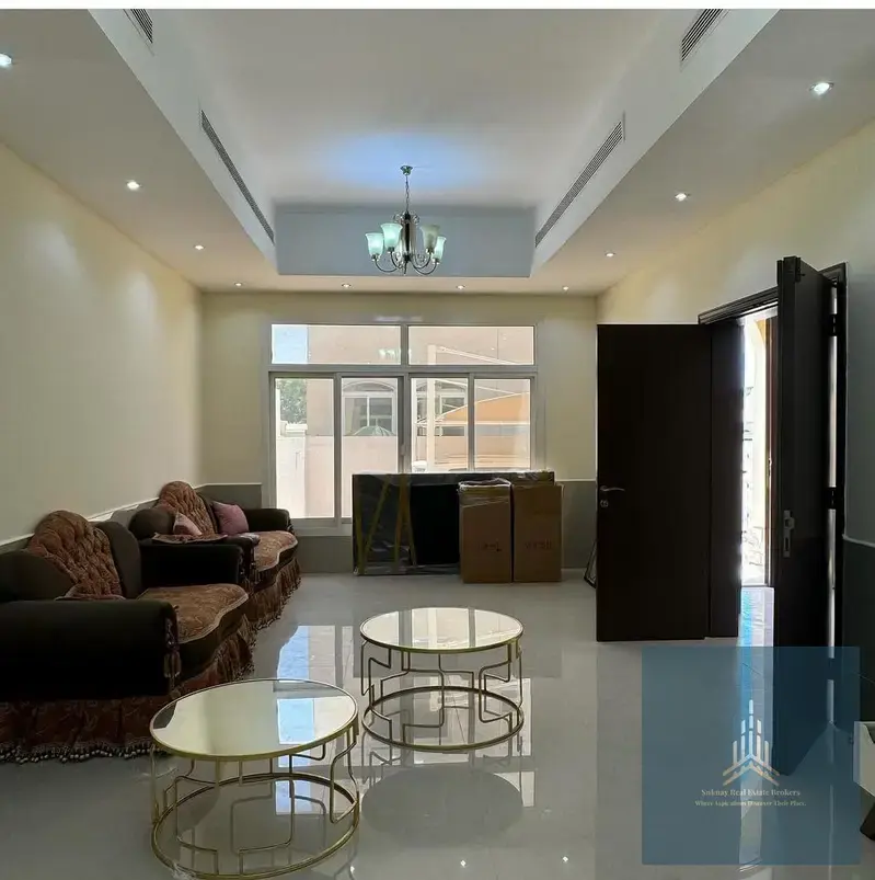Luxurious 6-Bedroom Villa for Rent with Majlis & Garage | Prime Location Near Airport & Masdar City